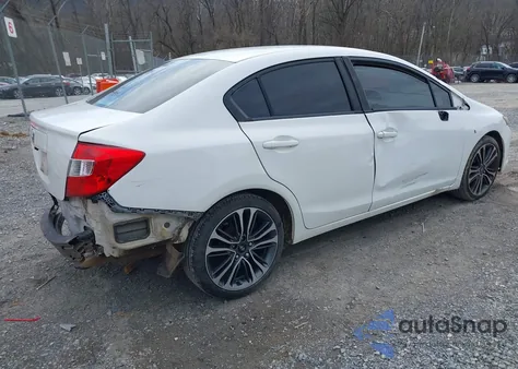 2012 Honda Civic Lx z USA, uszkodzony, nr VIN 2HGFB2F53CH323611